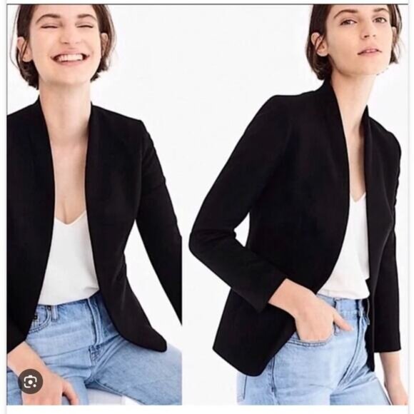 J. Crew Going-Out Blazer in Stretch Twill Size 8 - Picture 11 of 11